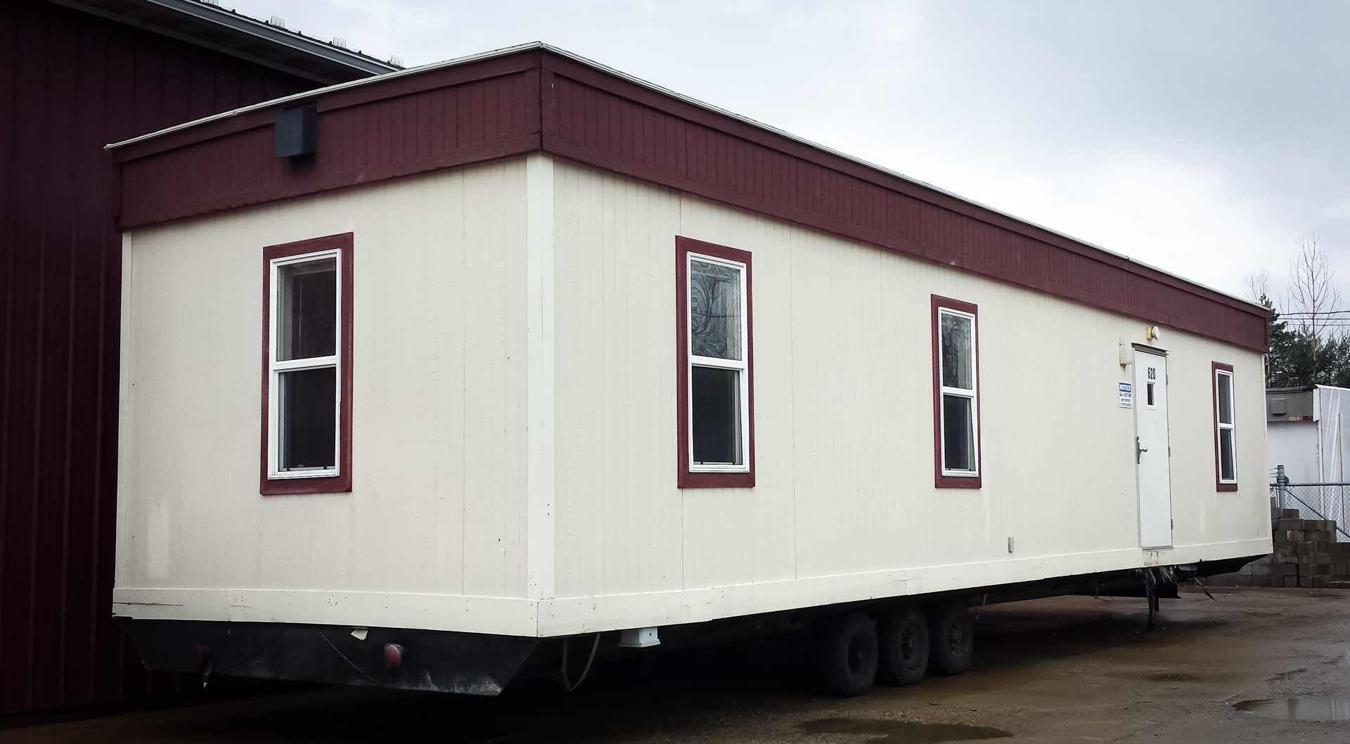 construction office trailer, mobile office trailer